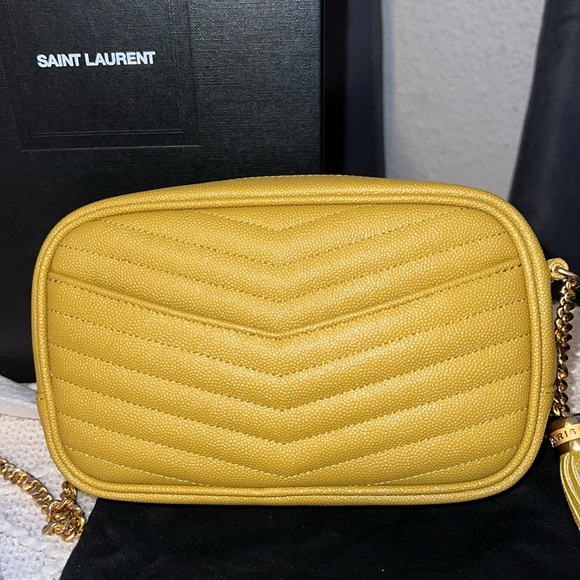 YSL!! NWT Mini Mono Grain De Poudre Royal. SOLD OUT STYLE/COLOR!! - Picture 6 of 9